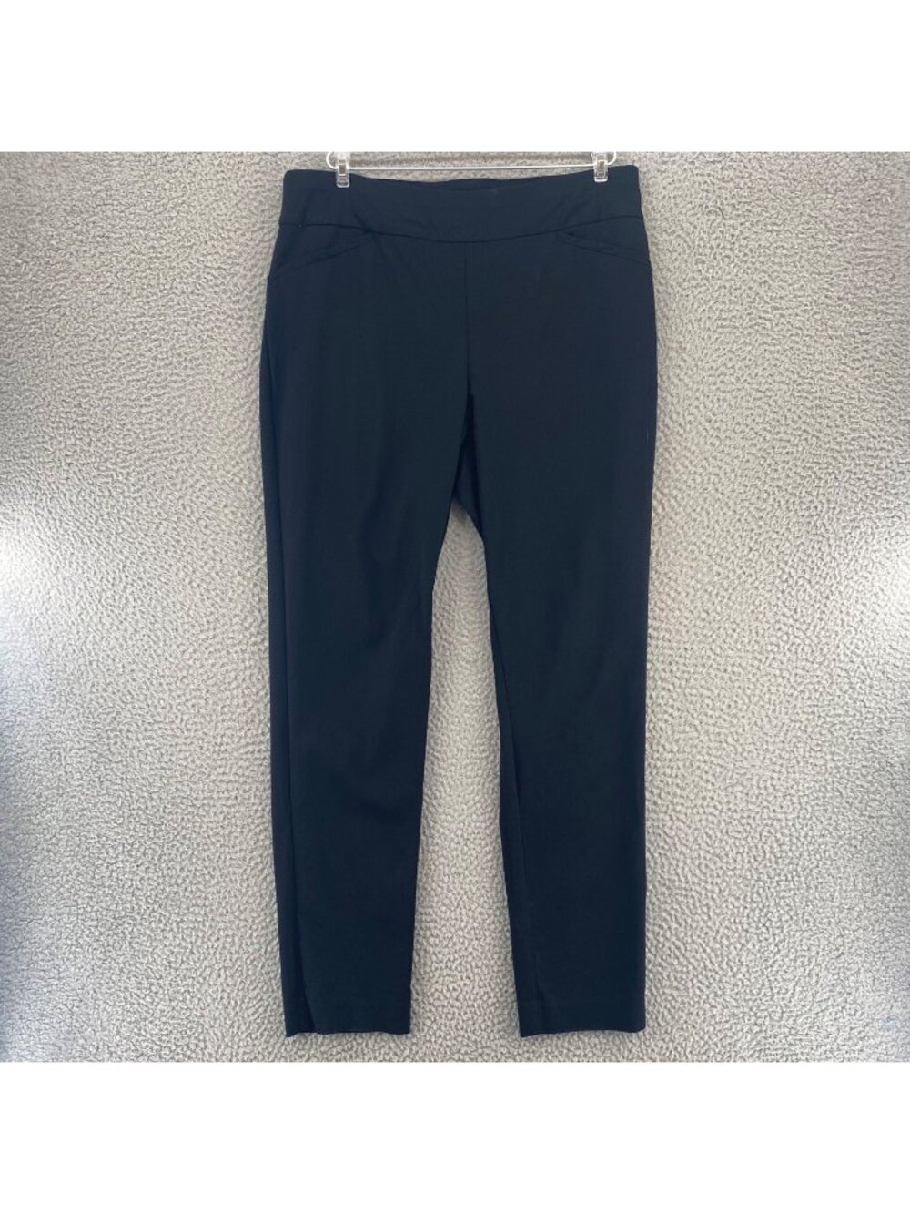 Chicos Pants Womens 2 US 12 Black Fabulously Slimming Perfect Stretch Pockets